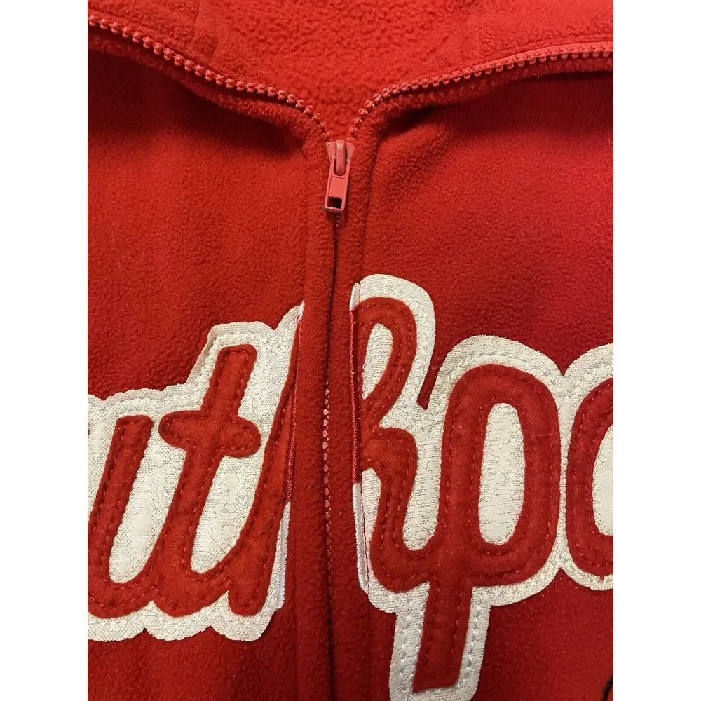 Vintage Southpole Zip Up Fleece‎ Coat Y2K Sweater Mens Size L Jacket Streetwear